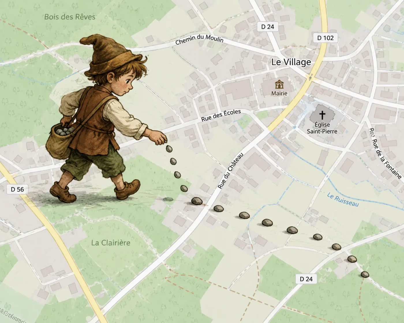 Illustration Petit Poucet